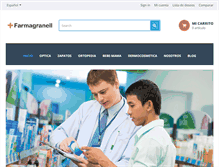 Tablet Screenshot of farmagranell.com